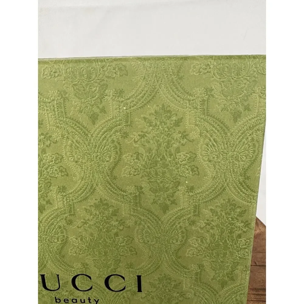 Gucci Beauty Empty Box Only Damask Embossed Cardboard H 9